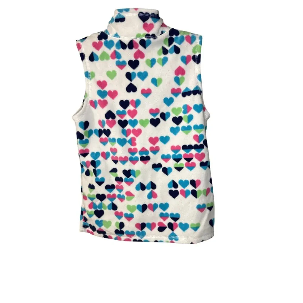Colorful‎ Heart Pattern Kids Vest Girls XL Old Navy